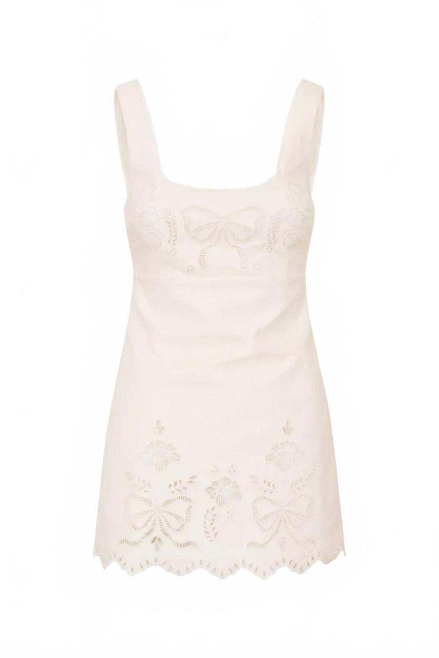 NEW LOVESHACKFANCY fable dress in moonbeam - Picture 7 of 7